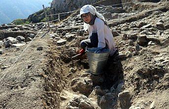 Amasya'da 700 yıllık cami kalıntısı ve sokak bulundu