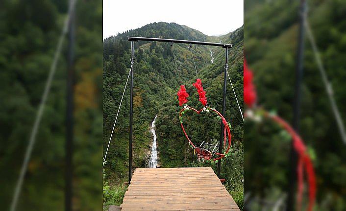 Ayder'de salıncaklar kaldırıldı