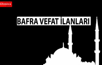 BAFRA VEFAT İLANLARI