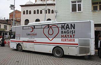 Güce'de kan bağışı kampanyası