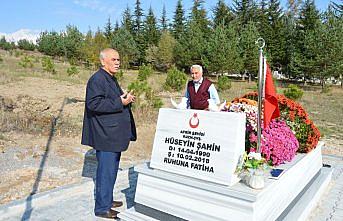 Havza'da şehit mezarlarına çevre düzenlemesi