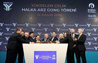 Borsa'da gong Yükselen Çelik için çaldı