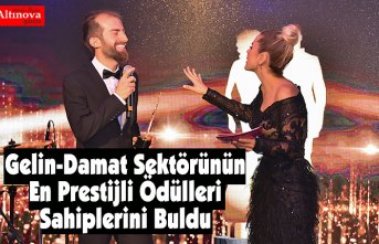 Gelin-Damat Sektörünün En Prestijli Ödülleri Sahiplerini Buldu