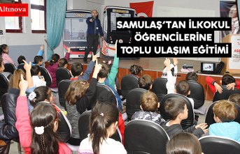 SAMULAŞ’tan İlkokul Öğrencilerine Toplu Ulaşım Eğitimi