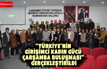 "Türkiye'nin Girişimci Kadın Gücü Çarşamba Buluşması" gerçekleştirildi