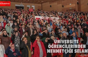 Üniversite öğrencilerinden Mehmetçiğe selam