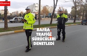 BAFRA TRAFİĞİ SÜRÜCÜLERİ DENETLEDİ