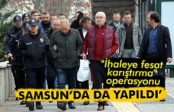 "İhaleye fesat karıştırma" operasyonunda yakalanan şüpheliler salıverildi