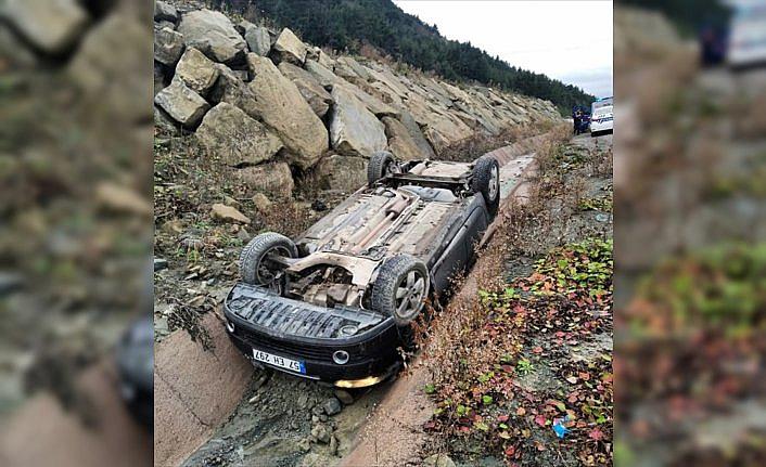 Sinop'ta trafik kazası: 1 yaralı