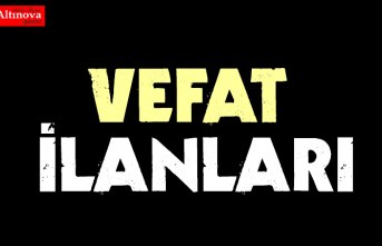 BAFRA VEFAT İLANLARI