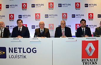 Renault Trucks yılın ilk büyük teslimatını Netlog Lojistik'e yaptı