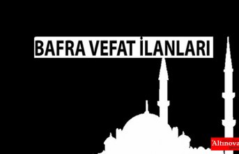 Bafra Vefat İlanları