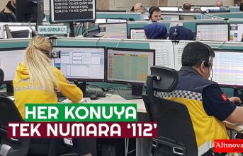 HER KONUYA TEK NUMARA ‘112’