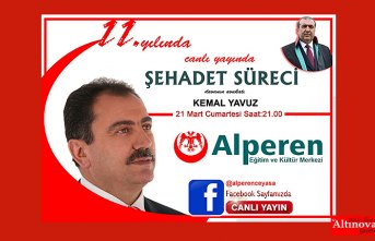 ALPEREN EĞİTİM KÜLTÜR MERKEZİNDEN AÇIKLAMA