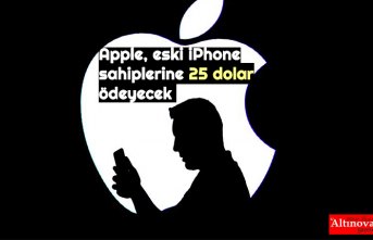 Apple, eski iPhone sahiplerine 25 dolar ödeyecek