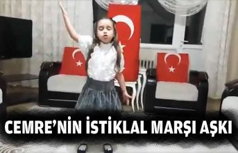 CEMRE'NİN İSTİKLAL MARŞI AŞKI