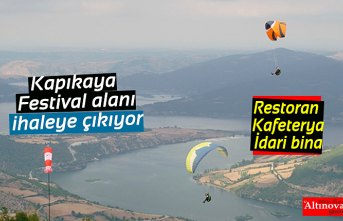 FESTİVAL ALANI İHALEYE ÇIKIYOR