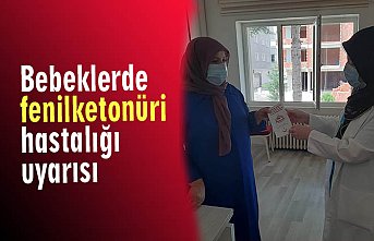 Bebeklerde fenilketonüri hastalığı uyarısı