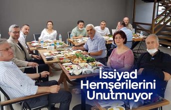 İssiyad Hemşerilerini Unutmuyor