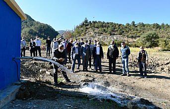 Köyün içme suyu güneş enerjisiyle karşılanacak