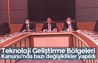 Teknoloji Geliştirme Bölgeleri Kanunu’nda bazı değişiklikler yapıldı