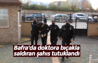 Bafra'da doktora bıçakla saldıran şahıs tutuklandı