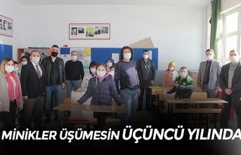 MİNİKLER ÜŞÜMESİN ÜÇÜNCÜ YILINDA