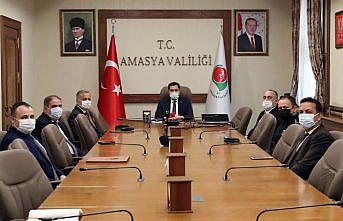 Amasya'da Salgın Tedbirleri Değerlendirme Toplantısı düzenlendi