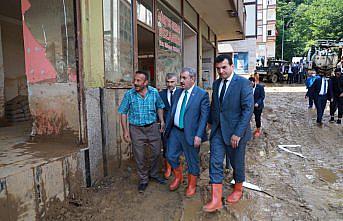 BBP Genel Başkanı Destici, Rize'nin Güneysu ilçesinde incelemelerde bulundu: