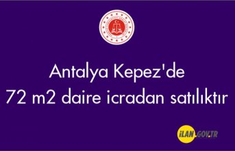 Antalya Kepez'de 72 m2 daire icradan satılıktır