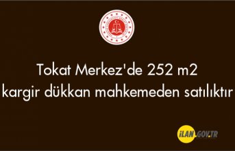 Tokat Merkez'de 252 m² kargir dükkan mahkemeden satılıktır