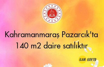 Kahramanmaraş Pazarcık'ta 140 m² daire icradan satılıktır