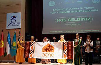 Karabük'te Türk devletlerinin bağımsızlığının 30. yılı kutlandı