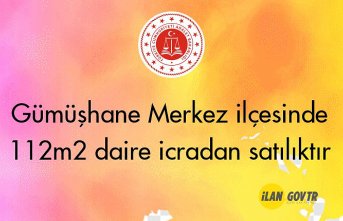 Gümüşhane Merkez ilçesinde 112m² daire icradan satılıktır