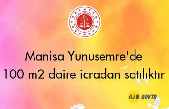 Manisa Yunusemre'de 100 m2 daire icradan satılıktır