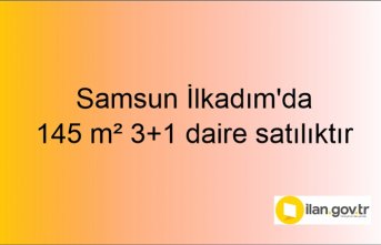 Samsun İlkadım'da 145 m² 3+1 daire icradan satılıktır