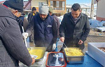 Vezirköprü'de pansiyonlu okullardan deprem bölgesine yemek yardımı