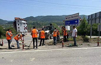 Devrek'te çevre temizliği çalışmaları sürüyor