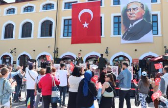 Samsun Sahra Sıhhiye Okulu Bando Takımı konser verdi