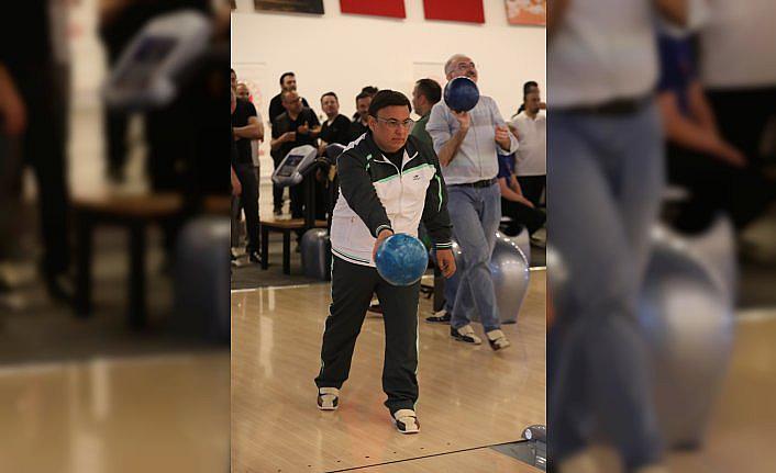 Samsun'da hakim ve savcılar bowling turnuvasında karşılaştı