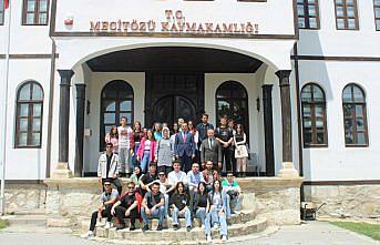 Amasya Üniversitesi öğrencileri Mecitözü ilçesini gezdi