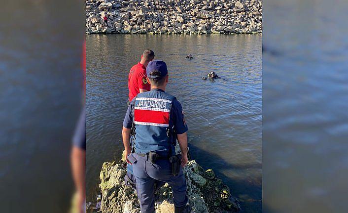 Amasya'da serinlemek için gölete giren genç boğuldu