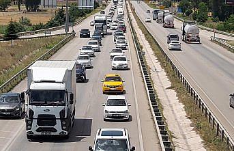 Ankara-Samsun kara yolu Amasya geçişinde trafik önlemleri artırıldı