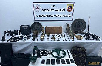 Bayburt merkezli tarihi eser operasyonunda 1 kişi tutuklandı