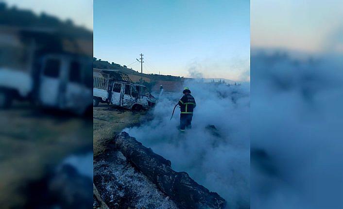 Çorum'da evde çıkan yangın söndürüldü