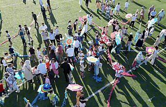 Giresun'da çocuklar uçurtma şenliğinde buluştu