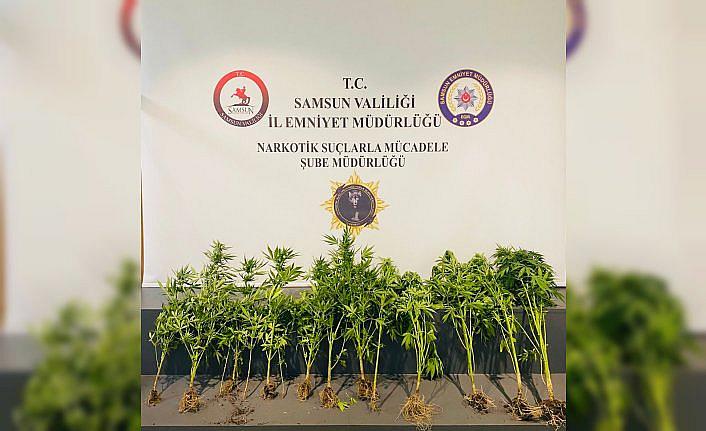 Samsun'da uyuşturucu operasyonunda 2 zanlı yakalandı