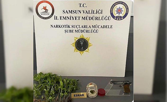 Samsun'daki narkotik denetimlerde 37 şüpheli yakalandı