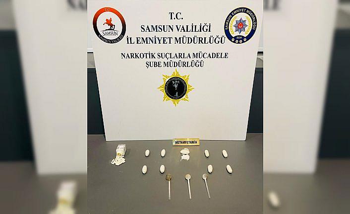 Samsun'daki narkotik denetimlerinde 17 şüpheli yakalandı