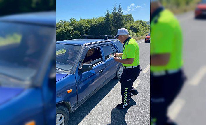 Zonguldak'ta bayram trafiği tedbirleri kapsamında denetim yapıldı